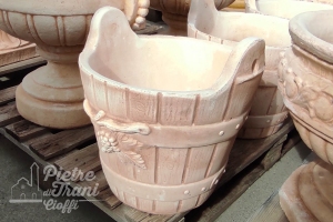 Vaso Tondo Tinozza h. 40